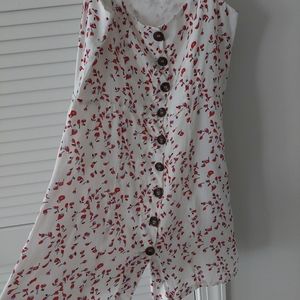 OLIVACEOUS Short Summer dress